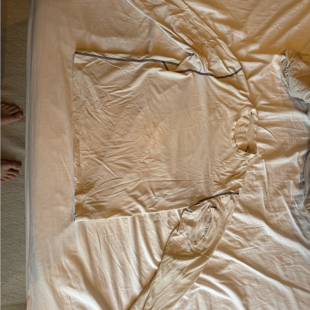 Arc'teryx Tan Crew Neck Shirt